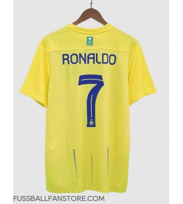 Al-Nassr Cristiano Ronaldo #7 Replik Heimtrikot 2023-24 Kurzarm